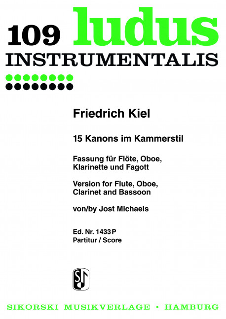 15 Kanons im Kammerstil für