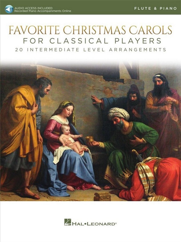 Favorite Christmas Carols for classical Players (+Online Audio)