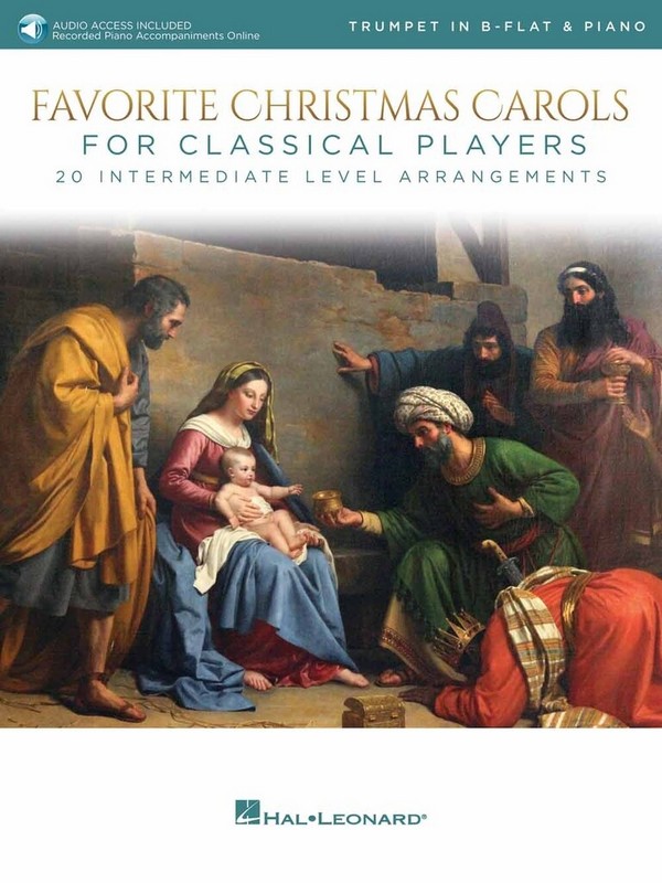 Favorite Christmas Carols for classical Players (+online audio)