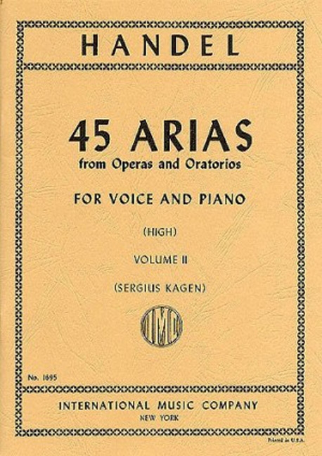 45 Arias from Operas and Oratorios vol.2
