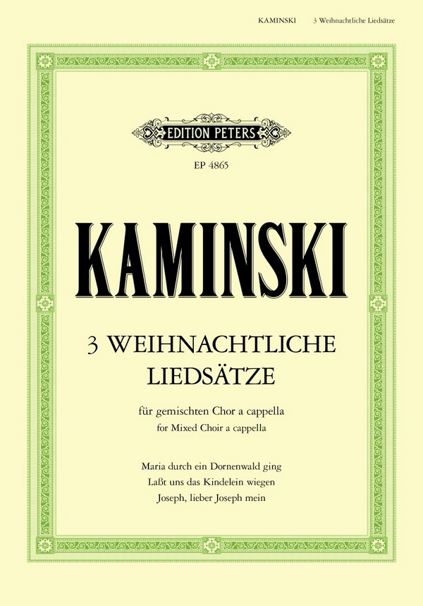 Weihnachtliche Liedsätze