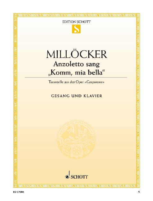 Anzoletto und Estrella ("Anzoletto sang")