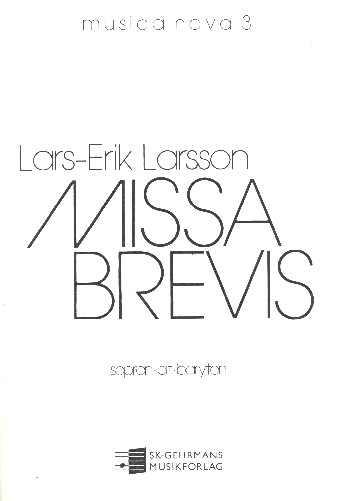 Missa brevis for mixed chorus