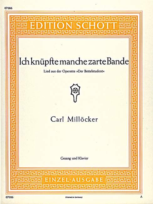 Ich knüpfte manche zarte Bande