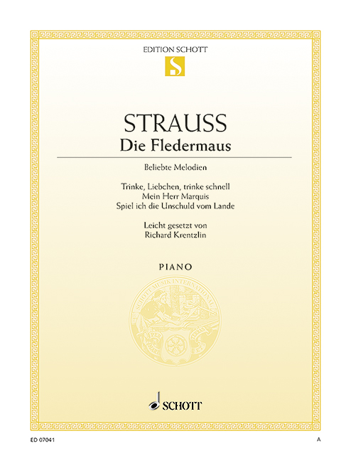 Die Fledermaus Beliebte Melodien