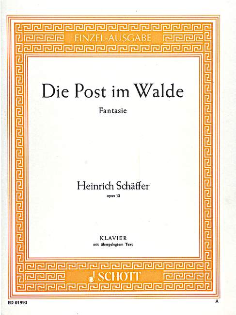 Die Post im Walde op.12