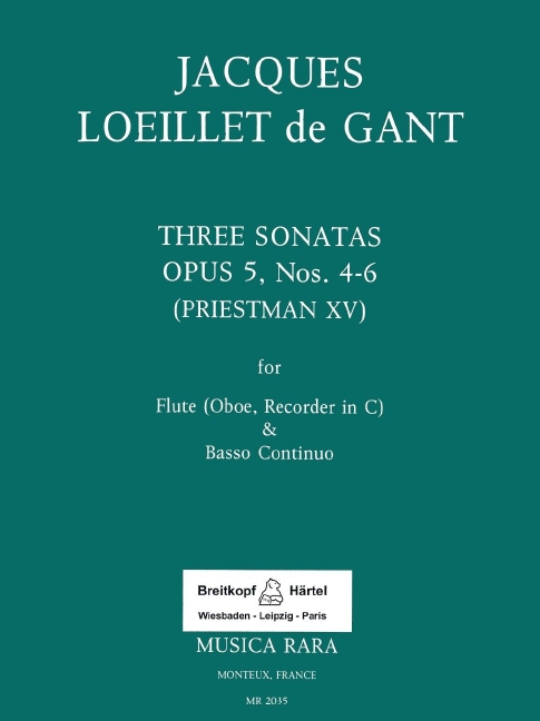 6 sonatas op.5 vol.2 (nos.4-6)
