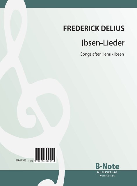 3 Ibsen-Lieder