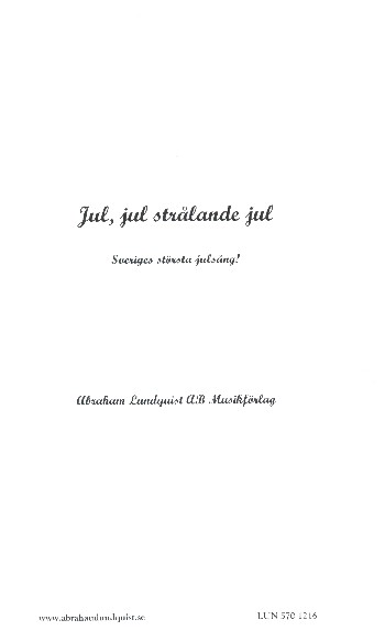 Jul jul stralande jul