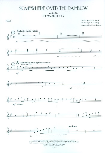 Somewhere over the Rainbow: