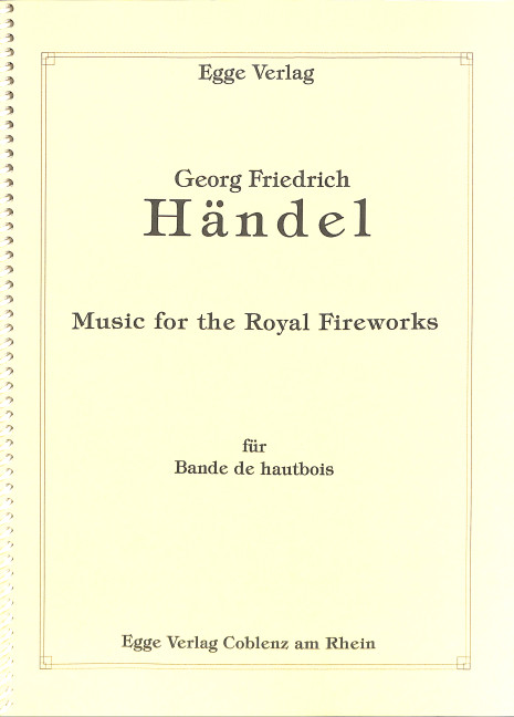 Music for the royal Fireworks