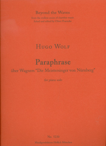 Paraphrase über Wagners Die Meistersinger von Nürnberg