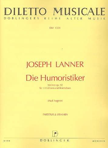 Die Humoristiker op.92 Walzer