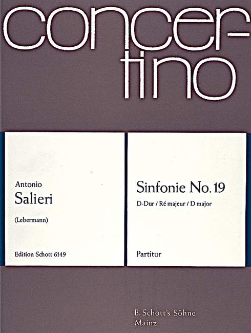 Sinfonie No. 19 D-Dur