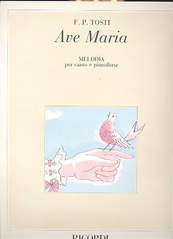 Ave Maria melodia per soprano o