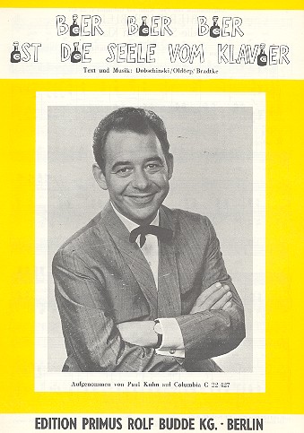 Bier Bier Bier ist die Seele vom Klavier: