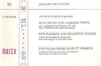 Neue artige und liebliche Tänze