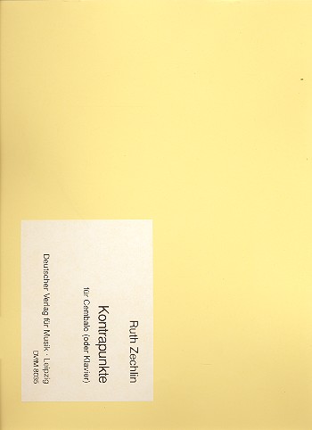 KONTRAPUNKTE FUER CEMBALO ODER