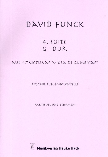 Suite G-Dur Nr.4 aus "Stricturae Viola di Gambicae"