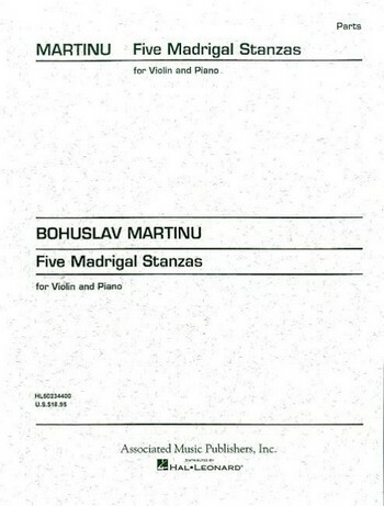 5 Madrigal Stanzas