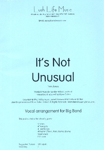 It's not unusual :