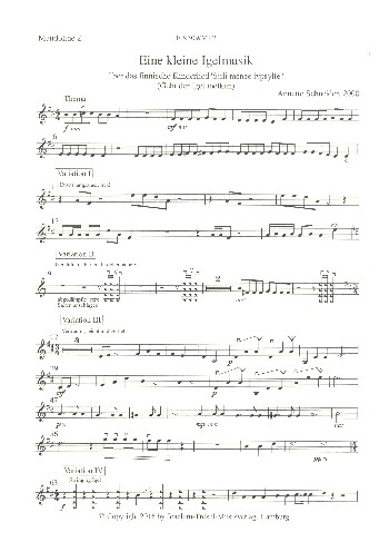 Eine kleine Igelmusik über das finnische Kinderlied Siili menee lypsyl