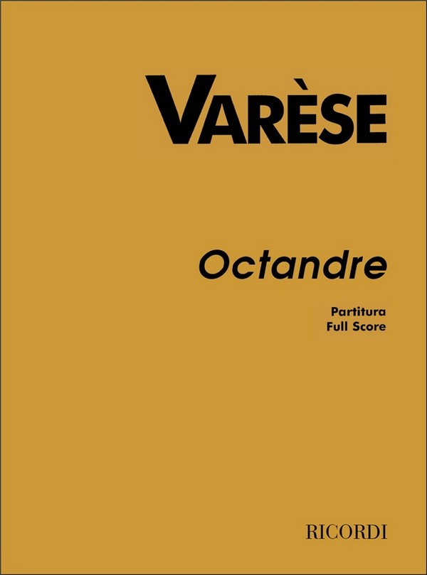 Octandre for 8 instruments