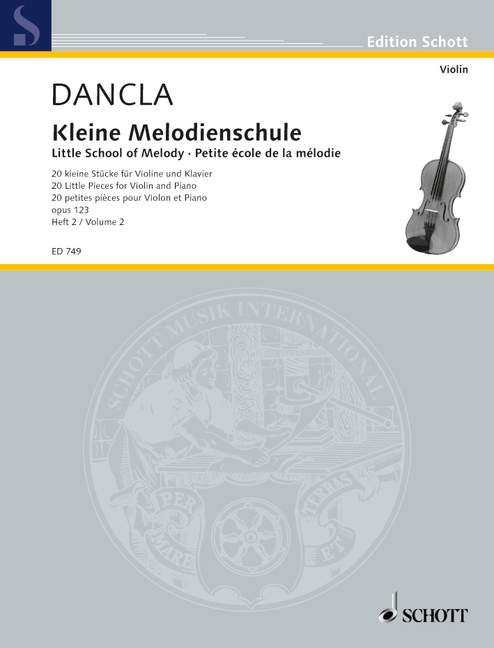 Kleine Melodienschule op.123 Band 2