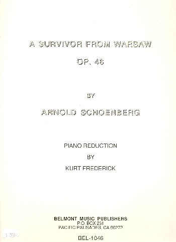 A Survivor from Warsaw op.46