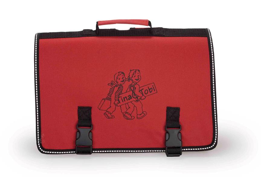 Tina und Tobi Rote Tasche (leer)