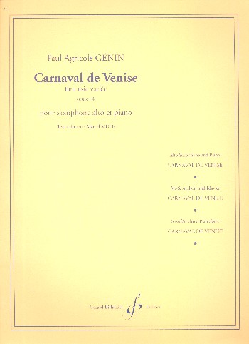 Carnaval de Vénise op.14