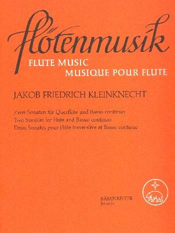 2 Sonaten für Flöte und Bc