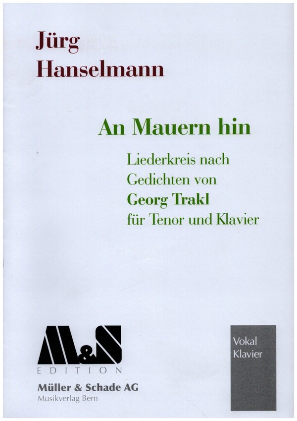 An Mauern hin