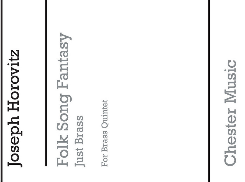 Folk Song Fantasy for brass quintet