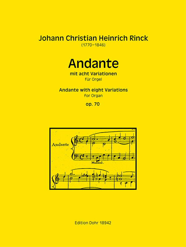 Andante mit 8 Variationen op.70