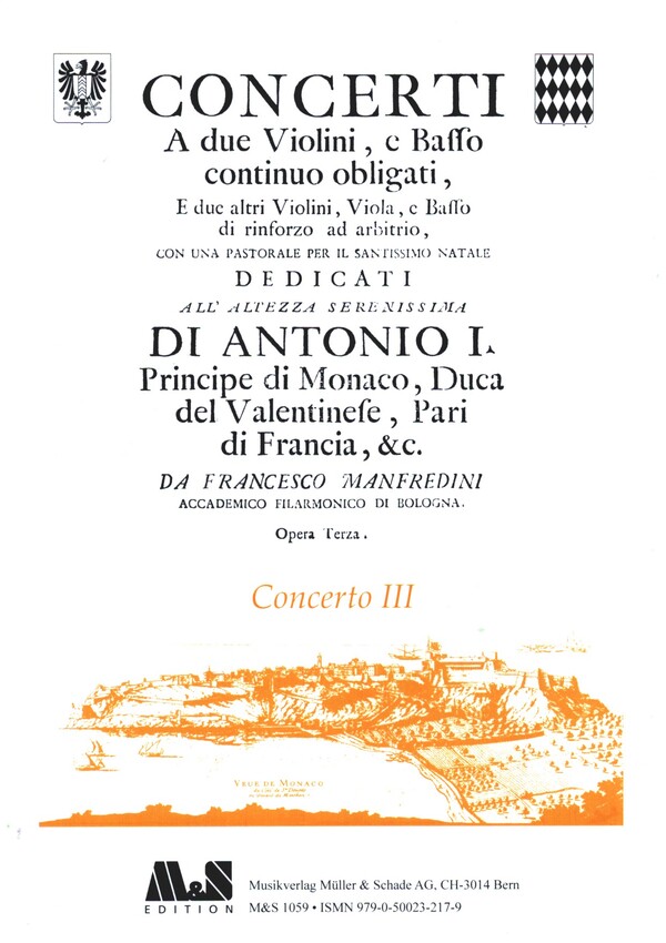 Konzert e-Moll op.3,3