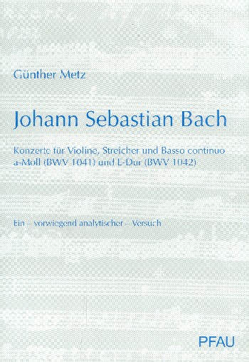 Johann Sebastian Bach - Konzerte für Violine, Streicher und Bc a-Moll