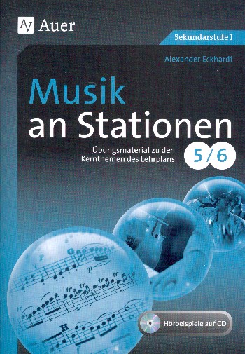 Musik an Stationen Klasse 5/6 Sekundarstufe 1 (+CD)