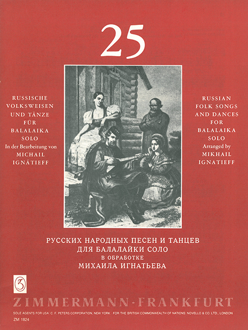 25 russische Volksweisen und Tänze