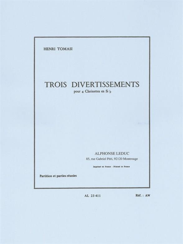 3 Divertissements pour