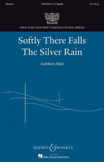 Softly there falls the silver Rain