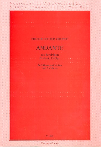 Andante aus der dritten Sinfonie D-Dur 