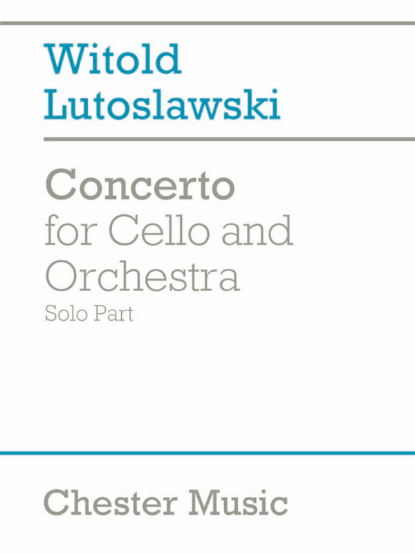 Concerto for cello and orchestra