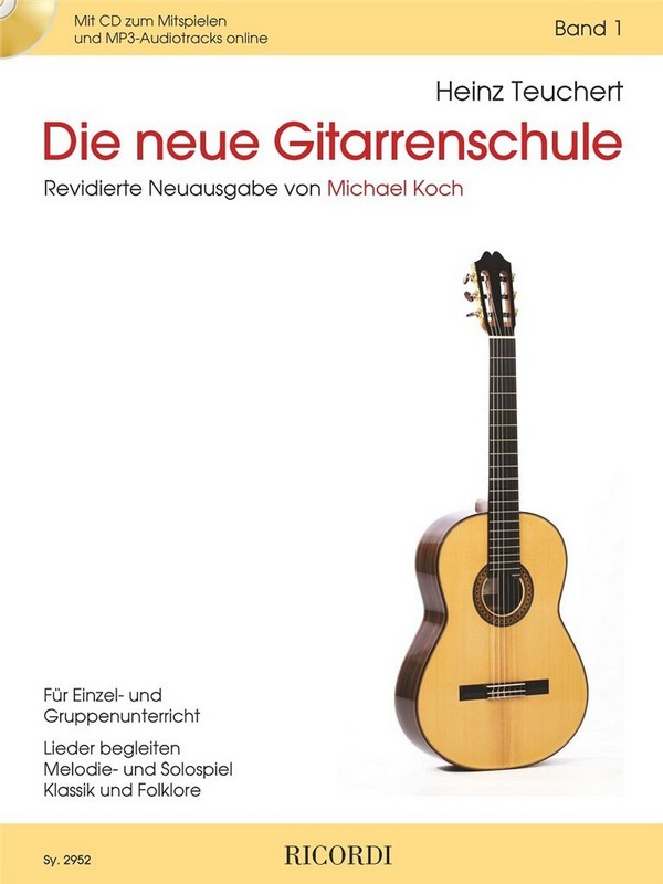 Die neue Gitarrenschule 1 (+audio online)