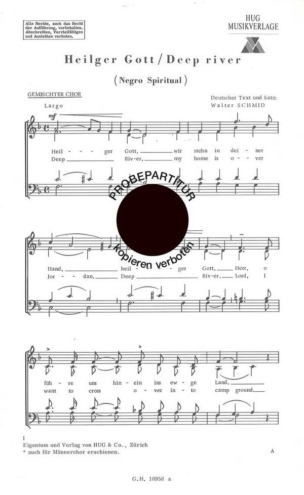 HEILIGER GOTT SPIRITUAL FUER