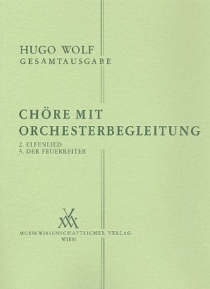 Chöre mit Orchesterbegleitung Band 2,3
