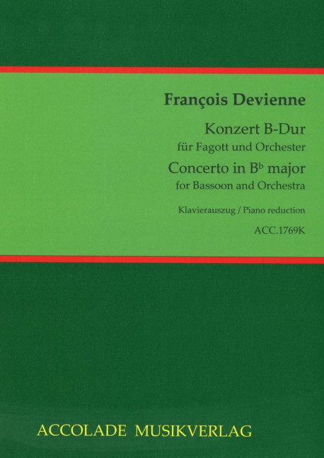 Konzert B-Dur für Fagott und Orchester