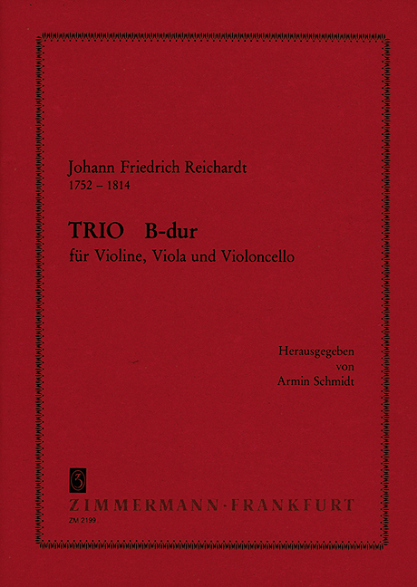 Trio B-Dur für Violine, Viola