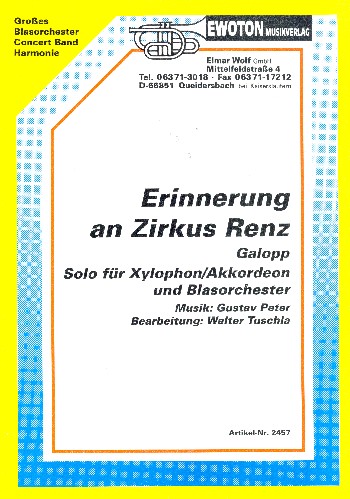 Erinnerung an Zirkus Renz