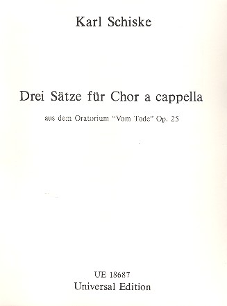 3 Sätze aus dem Oratorium vom Tode